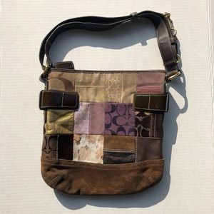 Multicolor Vintage Coach Bag